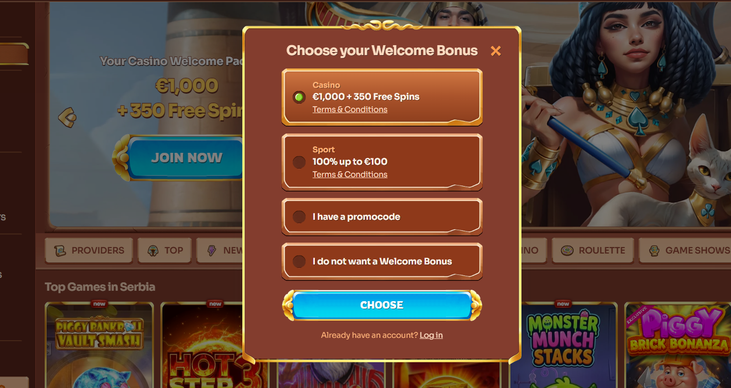 Cleobetra Casino